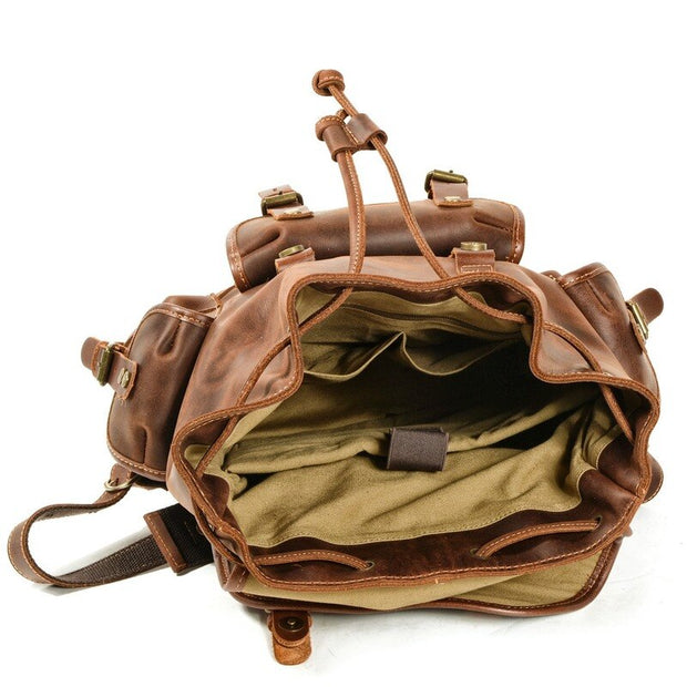 Sac A Dos Homme Vintage Cuir