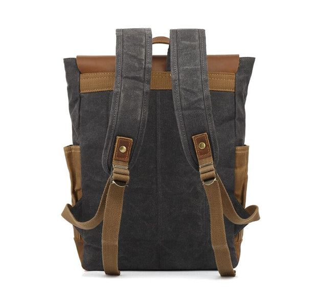 Sac À Dos Vintage Cuir Marron