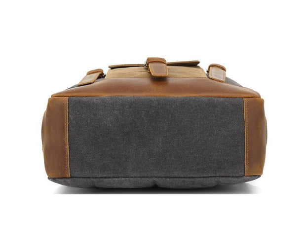 Sac À Dos Vintage Cuir Marron