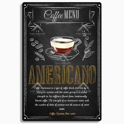 Tableau Acier Vintage