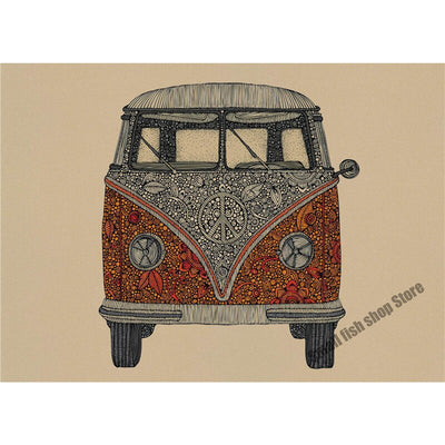 Tableau Auto Vintage