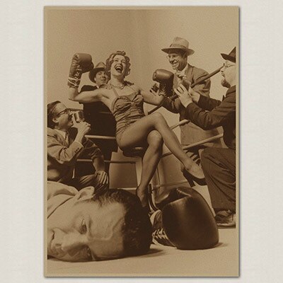 Tableau Boxe Vintage