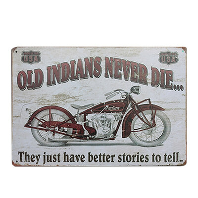 Tableau Indian Moto Vintage