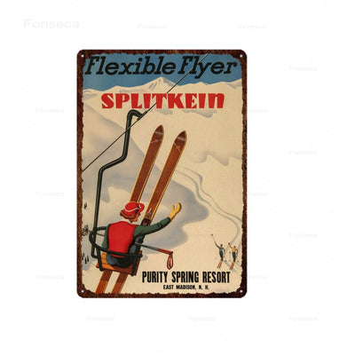 Tableau Metal Vintage