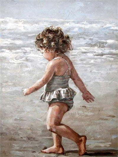 Tableau Peinture Petitefille Vintage