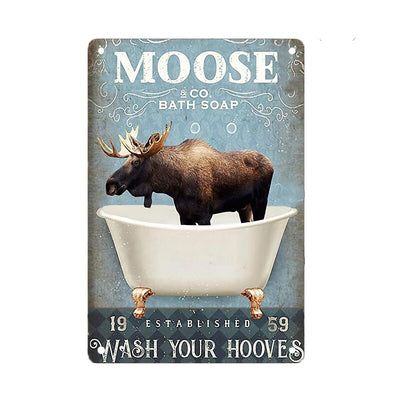 Tableau Salle De Bain Vintage