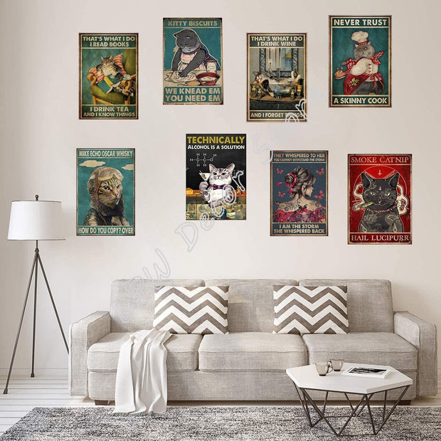 Tableau Style Industriel Vintage