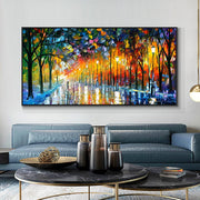 Tableau Toile Vintage Artiste