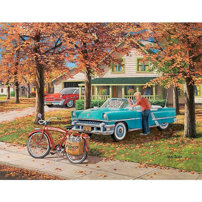 Tableau Toile Voiture Vintage