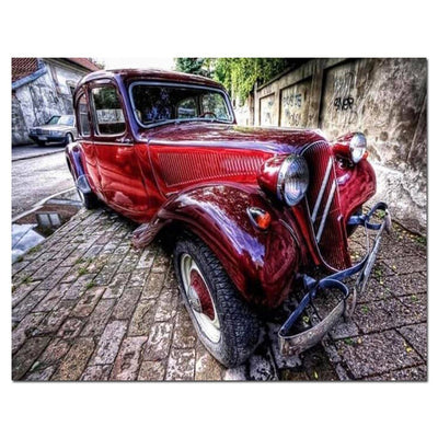 Tableau Vintage Auto