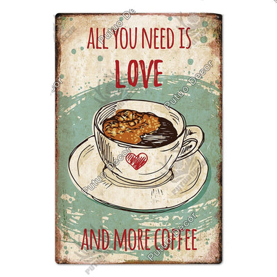 Tableau Vintage Bleu