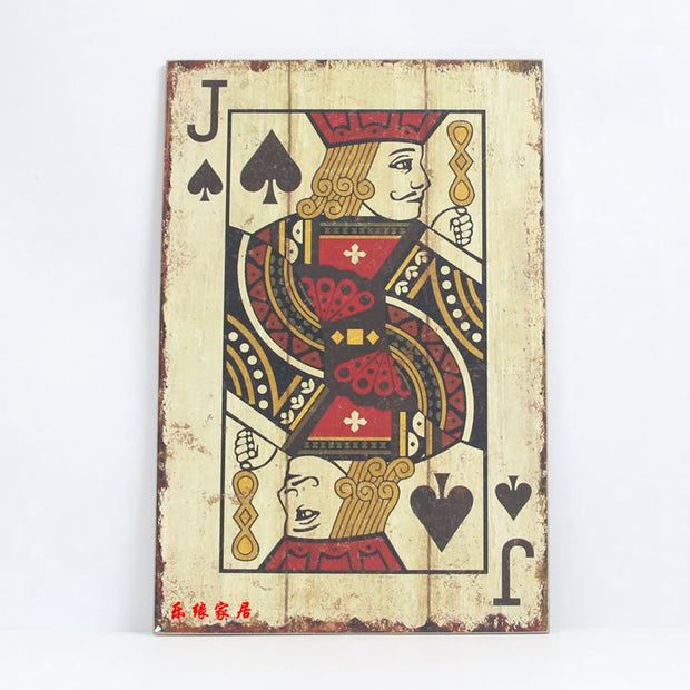 Tableau Vintage Bois - Éternel Vintage Tableau Vintage Bois - Éternel Vintage