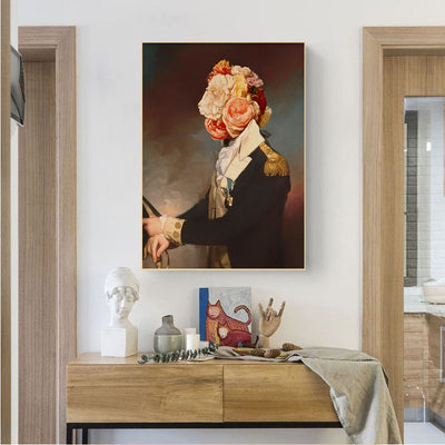 Tableau Vintage De Fleurs