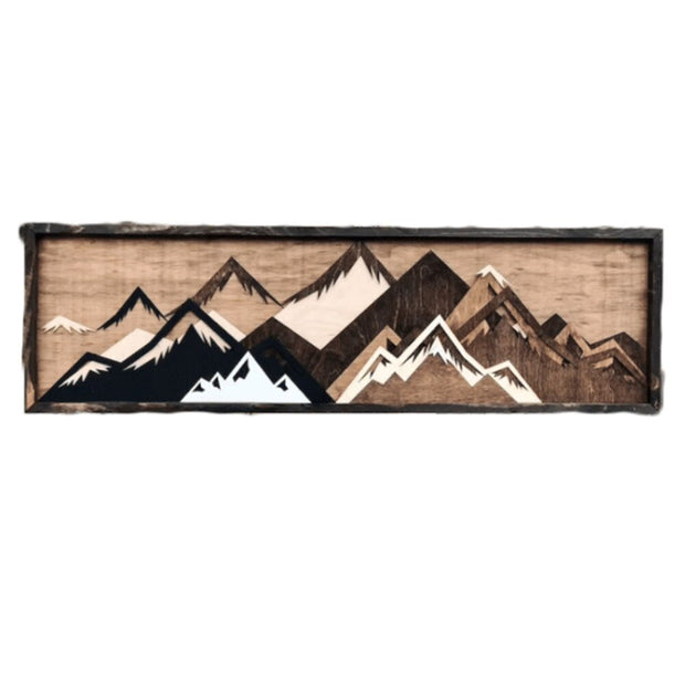 Tableau Vintage En Bois