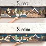 Tableau Vintage En Bois