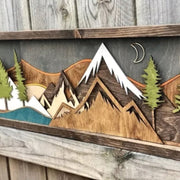 Tableau Vintage En Bois
