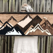 Tableau Vintage En Bois