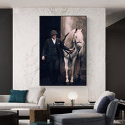 Tableau Vintage Industriel Cinema
