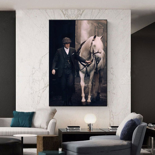 Tableau Vintage Industriel Cinema