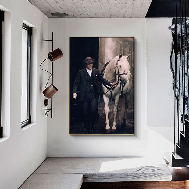 Tableau Vintage Industriel Cinema