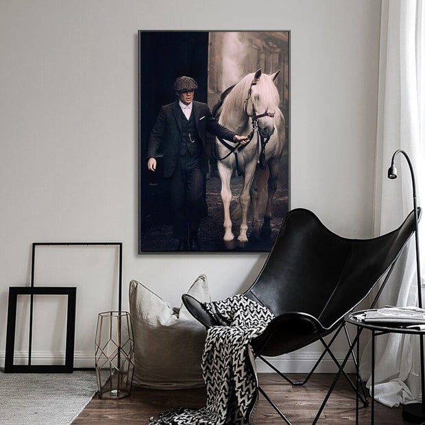 Tableau Vintage Industriel Cinema