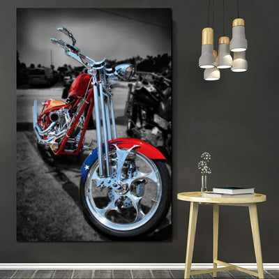 Tableau Vintage Motor