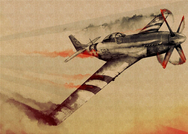 Tableaux Vintage Aviation