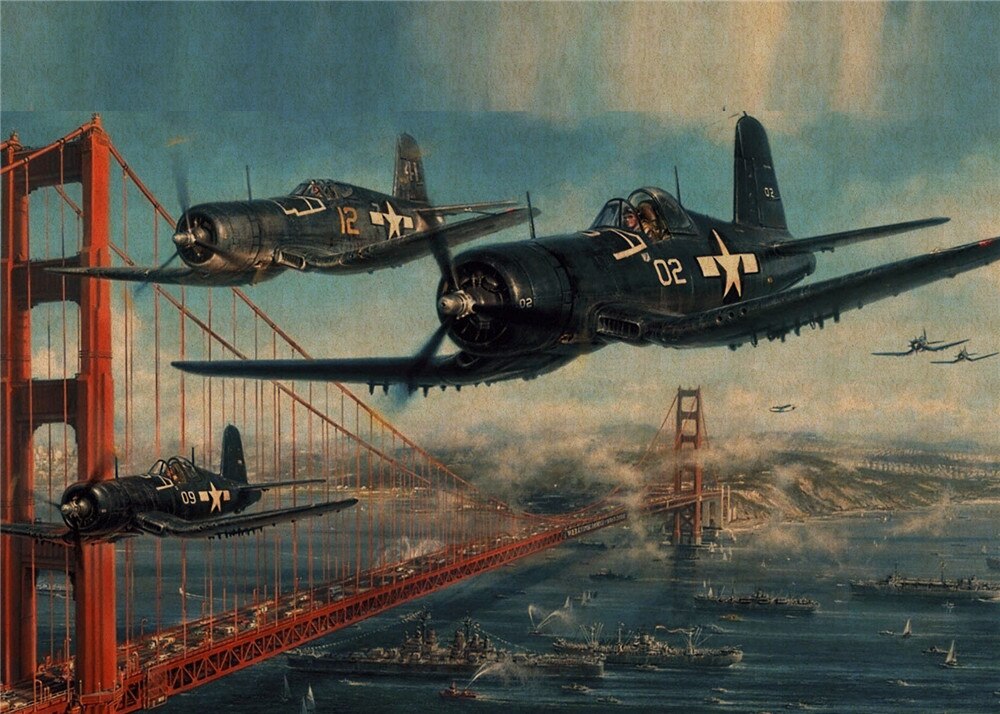 Tableaux Vintage Aviation