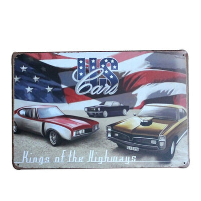 Tableaux Vintage En Fer