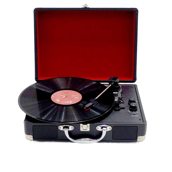 Tourne-disque Vintage Jaune – Années 60, En Bon état De Fonctionnement