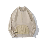 Veste Col Mao Vintage