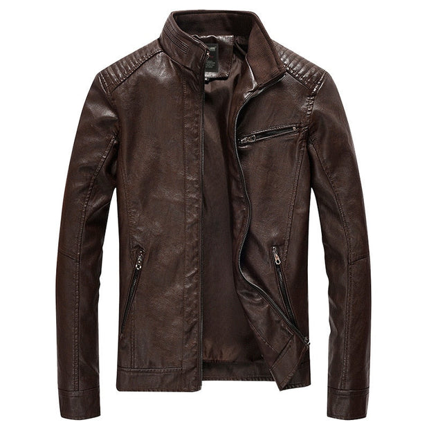 Veste Cuir Noir Homme Vintage