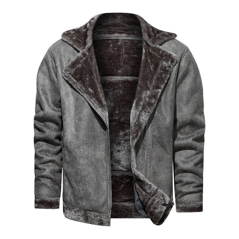 Veste En Jean Vintage Col Fourrure
