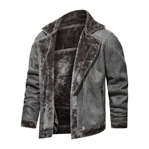 Veste En Jean Vintage Col Fourrure
