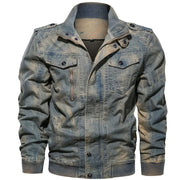 Veste En Jean Vintage Homme Délavé