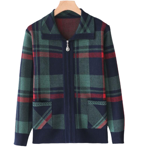 Veste Homme À Carreaux Vintage Industries