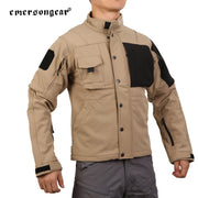 Veste Militaire Vintage Kaki Homme