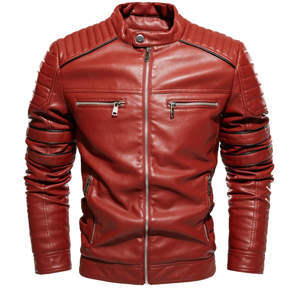 Veste En Cuir Homme - Veste Moto Homme Homologué Avec Manches Longues Sans Capuche Col Montant Matelassee Coupe Regular Blouson Similicuir Multiple Poches Et Fermeture Éclair Manteau Imperméable Homme Veste En Cuir Homme - Veste Moto Homme Homologué Avec Manches Longues Sans Capuche Col Montant Matelassee Coupe Regular Blouson Similicuir Multiple Poches Et Fermeture Éclair Manteau Imperméable Homme