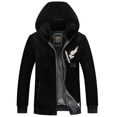 Veste Noir Type Vintage