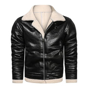 Veste Simili Cuir Homme Vintage