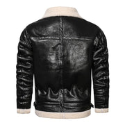 Veste Simili Cuir Homme Vintage