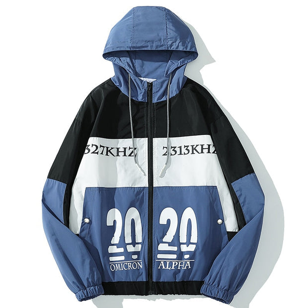 Veste vintage l.a. gear coupe vent en nylon rose fluo baggy Veste vintage l.a. gear coupe vent en nylon rose fluo baggy