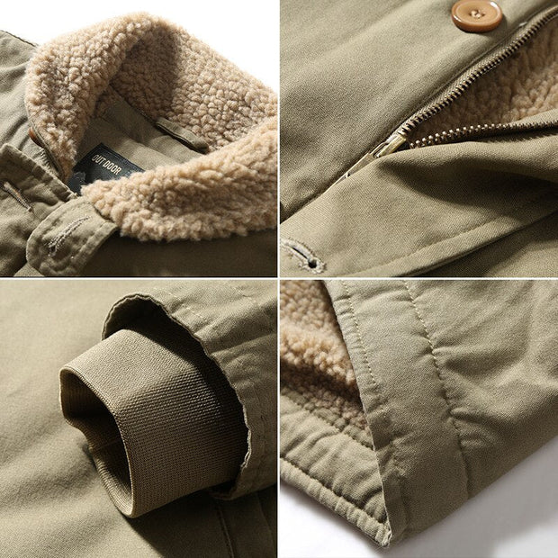 Veste Travail Vintage Bleu