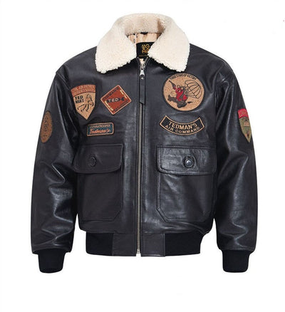 Veste Vintage Homme Cuir