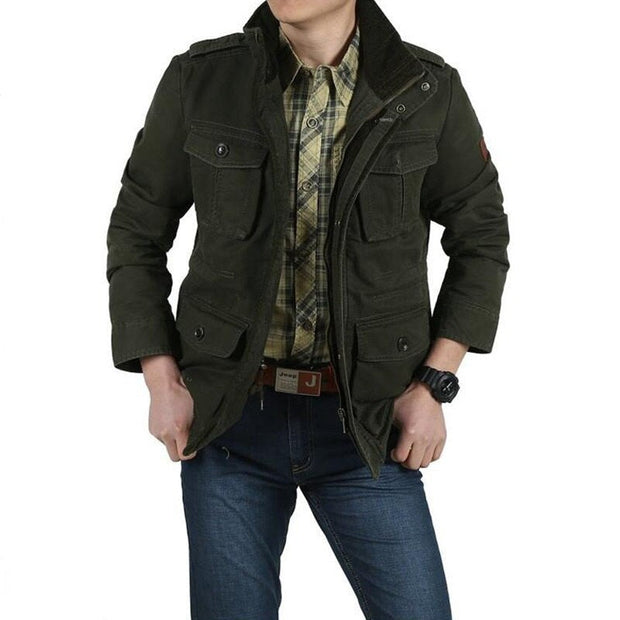 Veste Vintage Militaire Homme