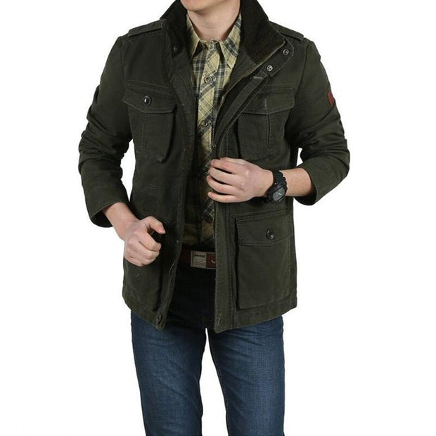 Veste Vintage Militaire Homme