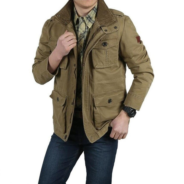 Veste Vintage Militaire Homme