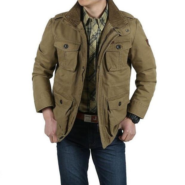 Veste Vintage Militaire Homme