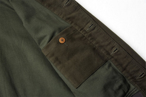 Veste Vintage Vert Homme