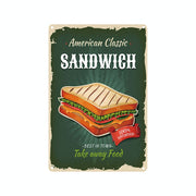 Vintage Fast-Food Poster